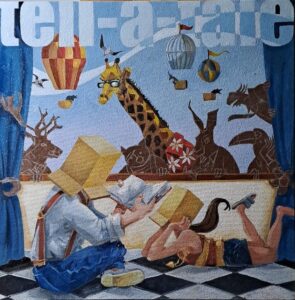 Massimo Maria Carpinteri, cm 30×30, olio su tela (2025)